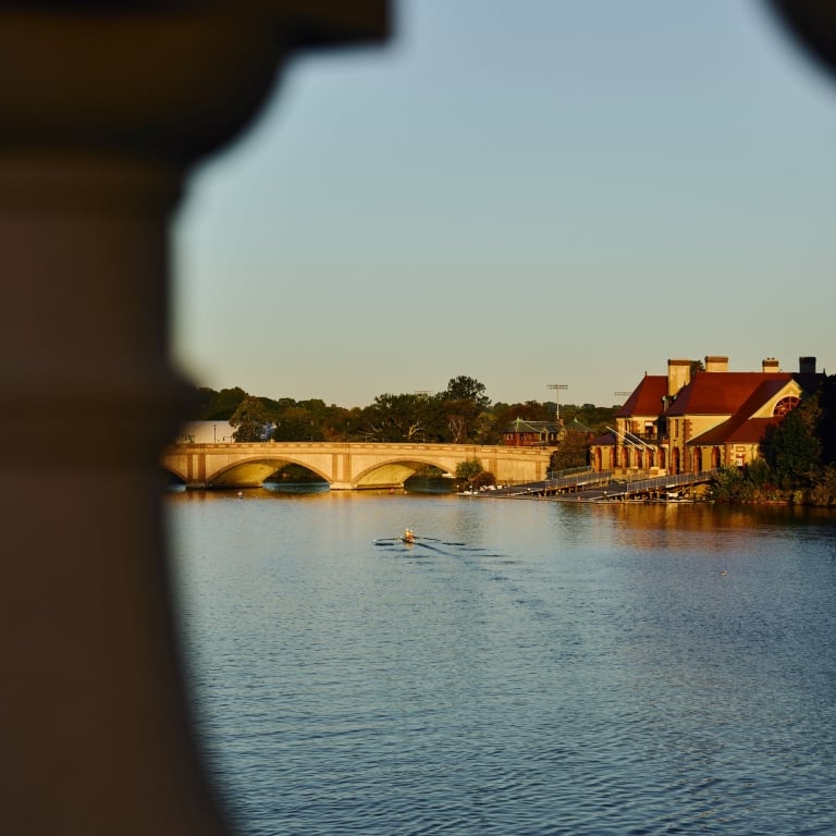 Boathouse River view