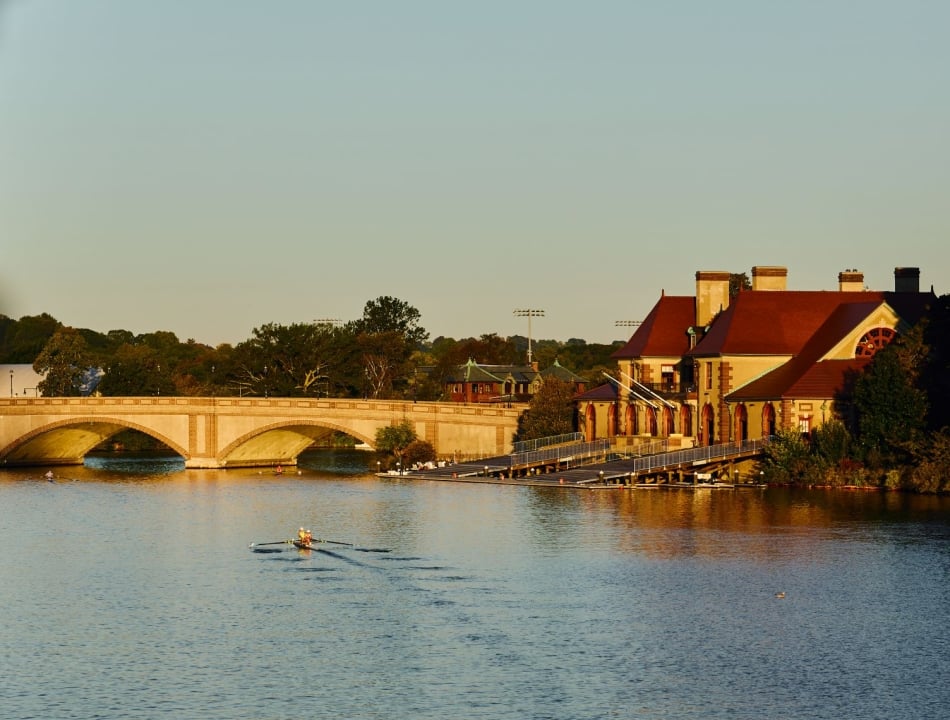 Boathouse River view