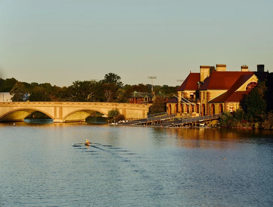 Boathouse River view in Boston