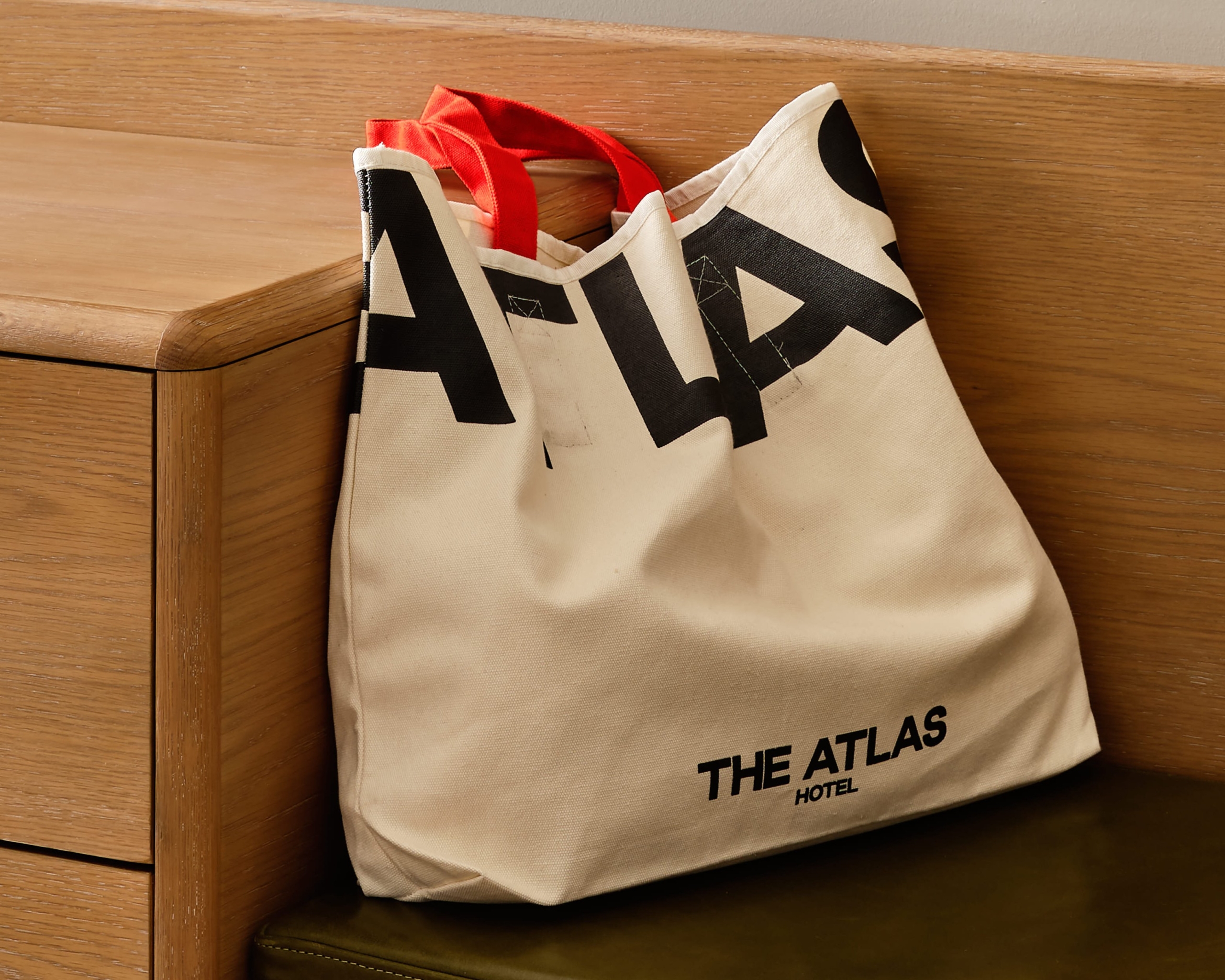 The Atlas Hotel tote bag